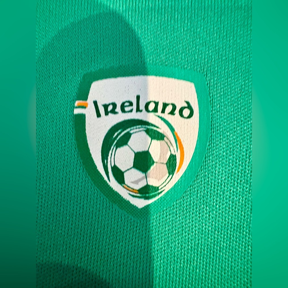 Ireland Football Soccer Jersey Outfit 9-12 Months Green and White Matching Set - Picture 3 of 8